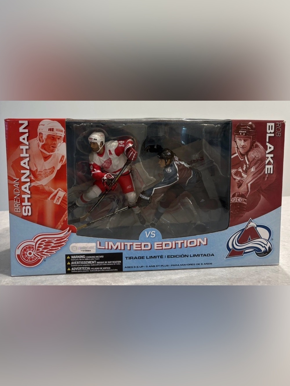 NHL Series 6 McFarlane’s Sportpicks Brendan Shanahan vs Rob Blake